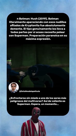 Batman vs Superman — Una de Sus Peleas Más Brutales 😳 | Batman: Hush