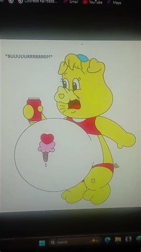 Treat Heart Pig Burps at Grumpy Bear ‪@jacobdolman3831‬