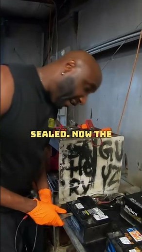 Can a Dead AGM Battery Be Revived? See Proven Results! - Battery Maintenance in a Jug #shorts