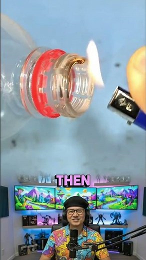 How to remove a broken light bulb with a plastic bottle