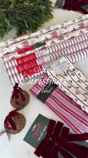 Classic Christmas Wrapping Paper at Homesense & TK Maxx