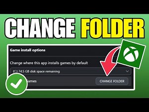 How To Change Installation Folder On Xbox App Pc - Full Tutorial