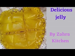 How to make perfect jelly at home - Rafhan jelly recipe by zahra kitchen