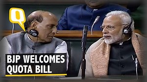 18K views · 239 reactions | Parties across the board supported the government’s move to pass the quota Bill for EWS among upper castes. Read the full story here: https://bit.ly/2Fh2QxS | The Quint | Facebook