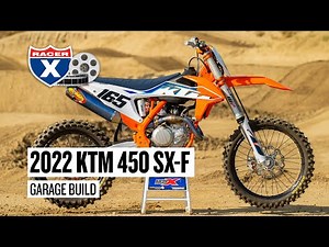 2022 KTM 450 SX-F Garage Build Project Motocross Bike