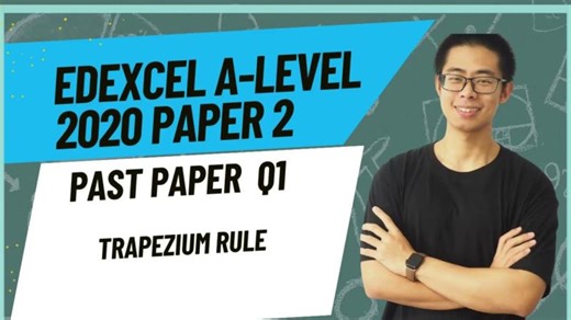 Edexcel A-Level Maths 2020 Paper 2 Q1 | Integration | Full Step-by-Step Explanation | Exam Prep | Yi Sun