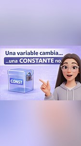 Si ya entendiste qué es una variable, ahora necesitas entender su opuesto: la constante. En este video te explico qué es una constante en programación de forma simple y clara, como si fuera una cajita con candado 🔐 Aprender programación no es memorizar código. Es entender cómo piensa la computadora. #shecodesmx #variable #aprender #programacion #programming #coding #constante | She Codes MX