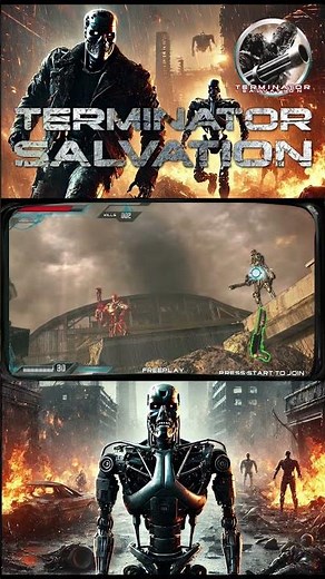 Terminator Salvation Sh!tty Movie Great Arcade Shooter!