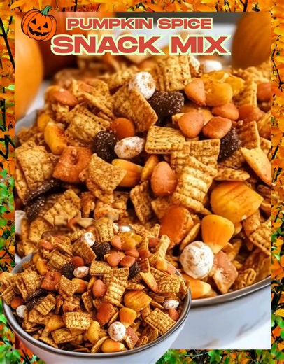 1.3K views · 11 reactions | Pumpkin Spice Chex Mix Ingredients: 4...