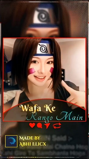 Wafa Ke Rango Main ❤️‍🩹 #shorts #anime #obito #obitouchiha #sadedit #broken