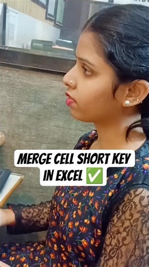 how to merge Cell in excel ✅✅|||Excel Short keys||Tips and tricks #yt #viral #youtube #excel