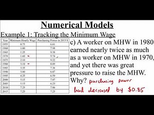 1.1.1 Numerical Models