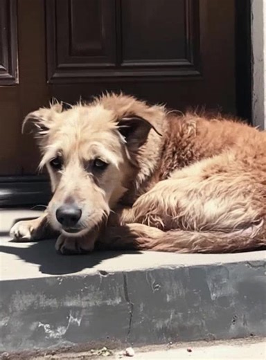 J'AI TROUVÉ UN CHIEN ATTENDANT DEVANT UNE PORTE QUI NE S'OUVRIRAIT...