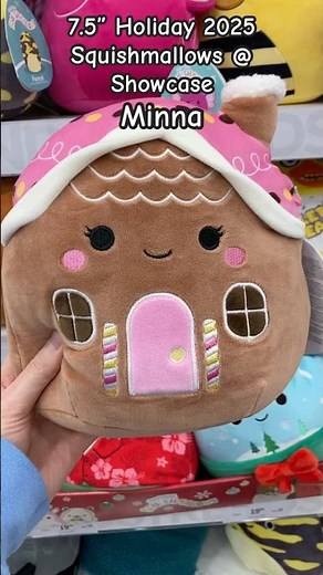 7.5” Holiday 2025 Squishmallows @ Showcase #squishmallowhunting #squishmallows #showcase #holiday