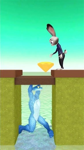 ZOOTOPIA 2| Flash vs Judy vs Nick: Who is Too Heavy for Mr. Snake? 🐍🌉 #Zootopia2 #zootopia #funny