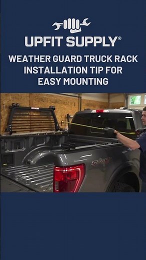 Weather Guard Truck Rack Installation Tip For Easy Mounting