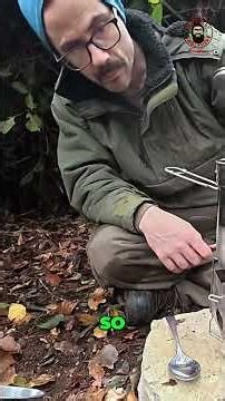 Campfire Cooking Hacks: Check Alcohol Flame with Your Hands! #shorts