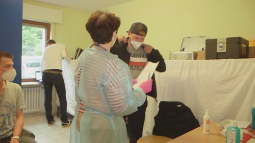 Germany's vaccines for homeless