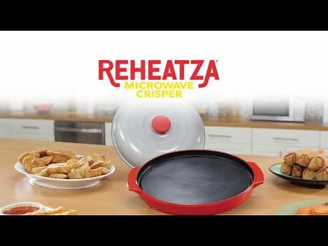 Reheatza Crisper Pan How to Use As Seen on TV