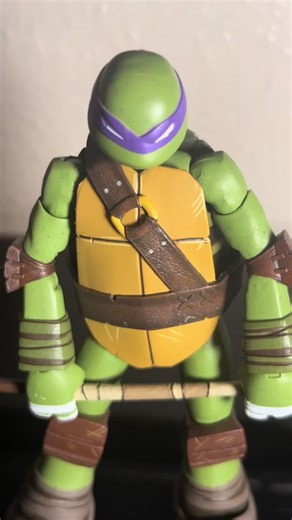 Most underrated turtle right here. Super heartbroken about the bo staff tho 😞#tmnt #actionfigures #tmnt2012 #collections #fyp