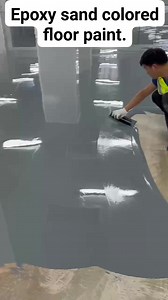 176K views · 984 reactions | Epoxy colored sand floor paint is a type...