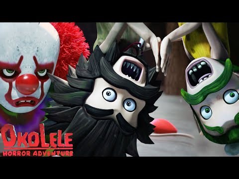 Oko Lele Horror Adventure ⭐ The Clown — Episode 1 ⭐ CGI animated short