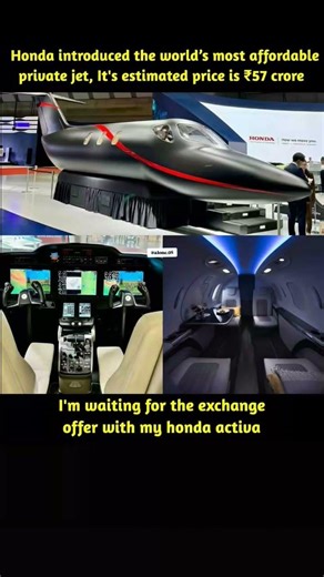 Honda Aircraft Company, a wholly-owned subsidiary of Honda Motor Co., Ltd.#new #shorts #viral #video