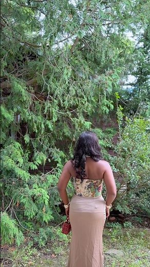 Floral Corset Satin Dress Outfit Inspo 🌸 | Wedding Guest, Date Night & Special Occasion Dress