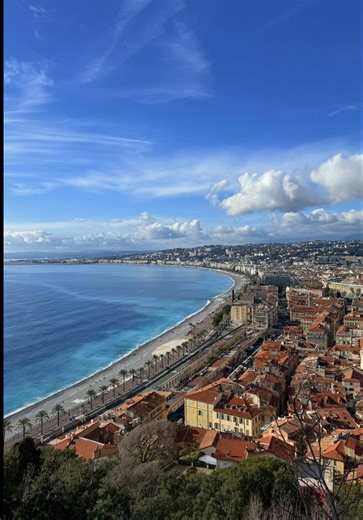 Practicing French in Nice, France