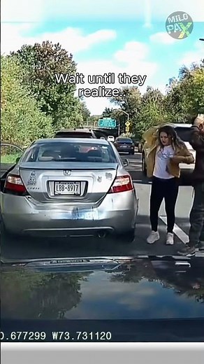 Insurance Scam Caught on Dashcam 😱🚗