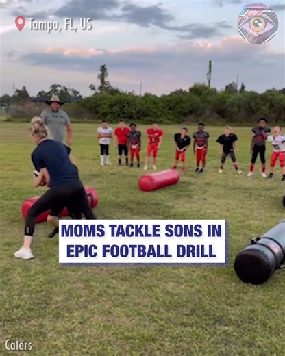 537K views · 2.1K reactions | Epic moms vs. sons football drill | Bright Side | Facebook