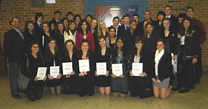 DECA Club Wins 23 Regional Awards