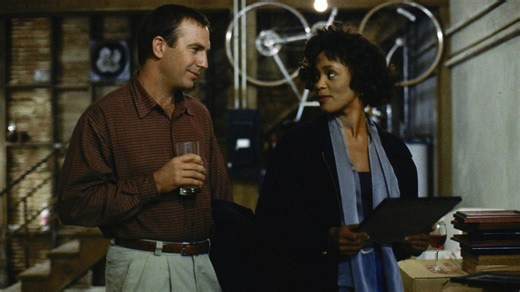 Cómo era la relación de Kevin Costner con Whitney Houston fuera de El guardaespaldas