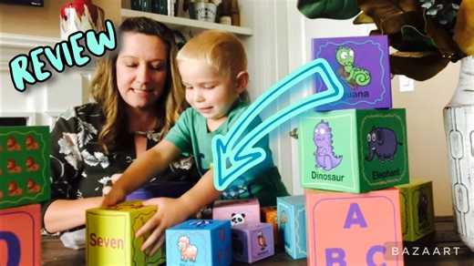 Watch Stacking blocks for kids- educatonal on Amazon Live