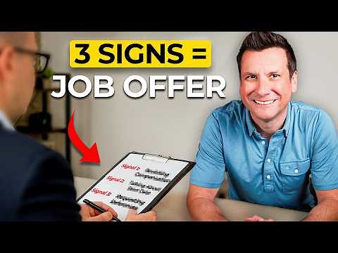 3 Biggest Signs Your Interview Just Turned Into a Job Offer