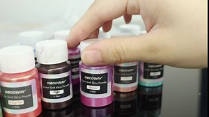 NODDWAY Metallic Color Shift Pigment Powder 18 Colors Pearl Fine Mica Powder, Epoxy Resin Dye for Resin Jewelry Art, Tumbler Making,DIY Slime