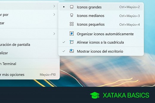 Cómo hacer los iconos más grandes o pequeños en Windows 11 en el escritorio y el explorador de archivos