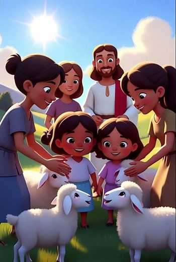 “Jesús Bendice a los Niños – Jesús Te Ama a Ti”