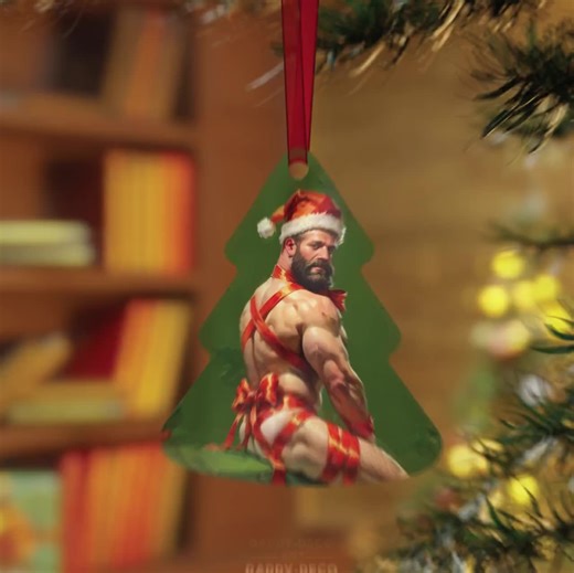 Christmas Ornaments, Gay Christmas, Gay Ornament, Christmas Tree, Queer Decor, Gay Decor, LGBT Christmas, Fun Ornaments, Tree Ornaments, - Etsy