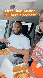 469K views · 10K reactions | First Tim Tasting Jollibees Spaghetti!! #jollibee #foodblogger #foodreview | Will & Jae Eats | Facebook