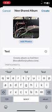 How to Create a Shared Album in Photos on iPhone.