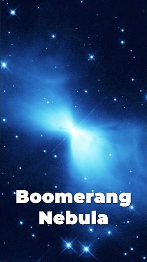 COLDEST Place in the Universe? 🥶 Welcome to the Boomerang Nebula #space #universe
