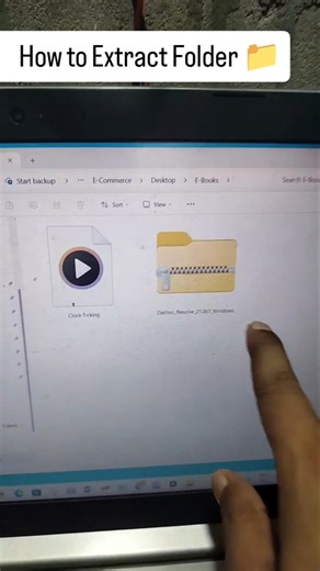 How to Extract Zip folder #computer #tech #technology