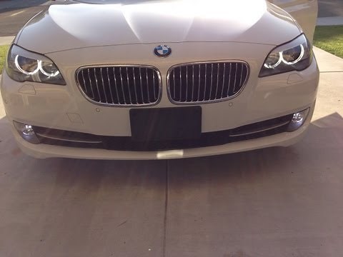 BMW 5 series Fog Light Bulb Replacement and Upgrade to LED -DIY