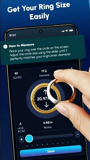 Find Your Exact Ring Size at Home in 60 Seconds | Best Free Ring Sizer App