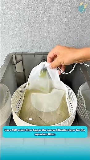 Reusable 150-Mesh Filter Bag for Aquarium Filtration