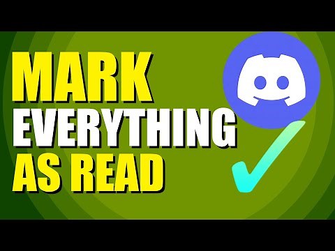 How To Mark Everything As Read In Discord (Quick Method)