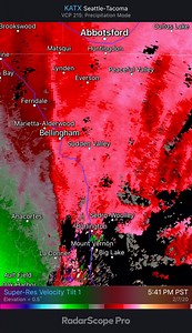 3.8K views · 89 reactions | It’s arrived, strong cold front  | Whatcom County Weather | Facebook