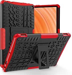 for Flre HD 10 & HD 10 Plus Case 13thGeneration with Kickstand Dual Layer Heavy Duty Shockproof Rugged Case
