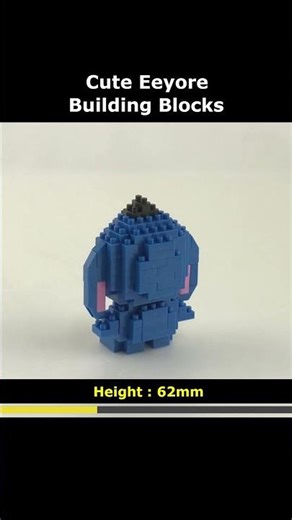 Eeyore M3022 Blocks #Eeyore #Donkey #M3022 #Lego #MiniBlock #NanoBlock